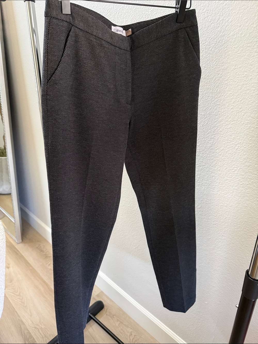 Calvin Klein Women’s Dark Charcoal Dress Trousers